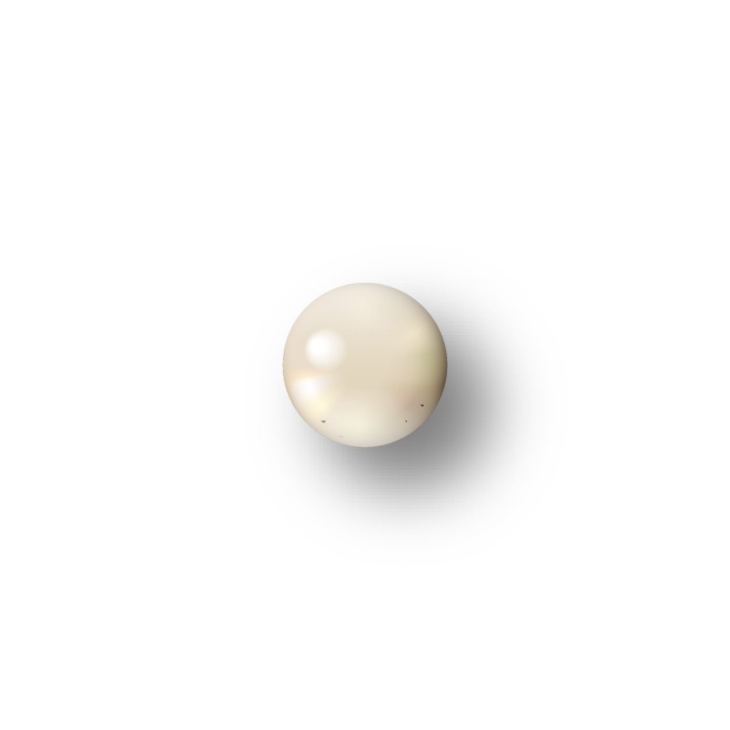 guidon blanc rond m3 d3.5